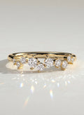 The Flora Ring - Organic Diamond Scatter Cluster Statement Ring