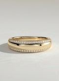 The Ethan Band - Men’s Double Row Pave Diamond Ring