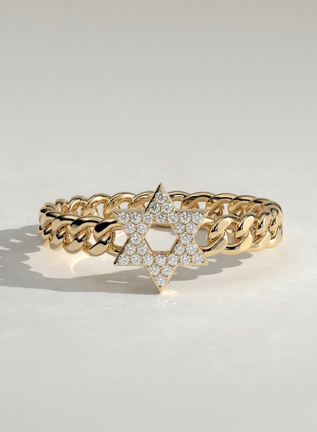 The Orion Link - Geometric Star Chain Statement Ring