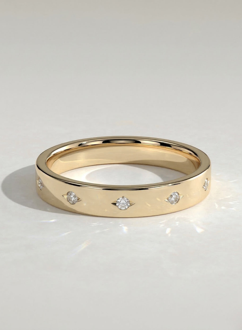 The Ellis Band - Star Set Men's Diamond Band