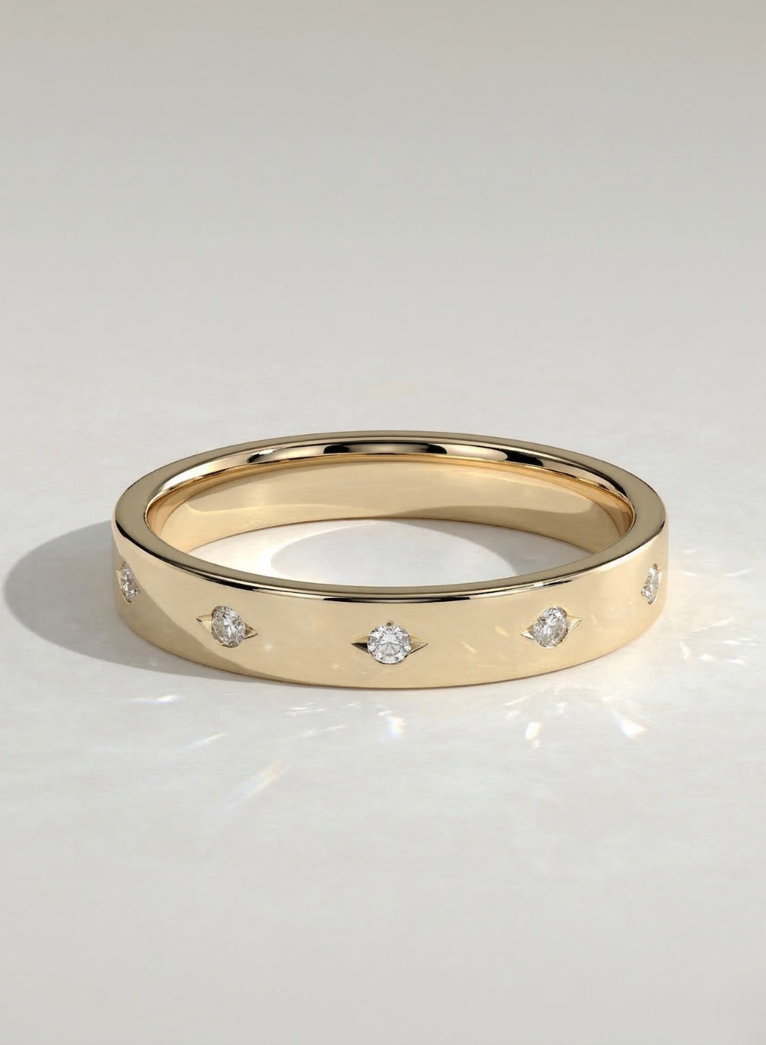 The Ellis Band - Star Set Men's Diamond Band