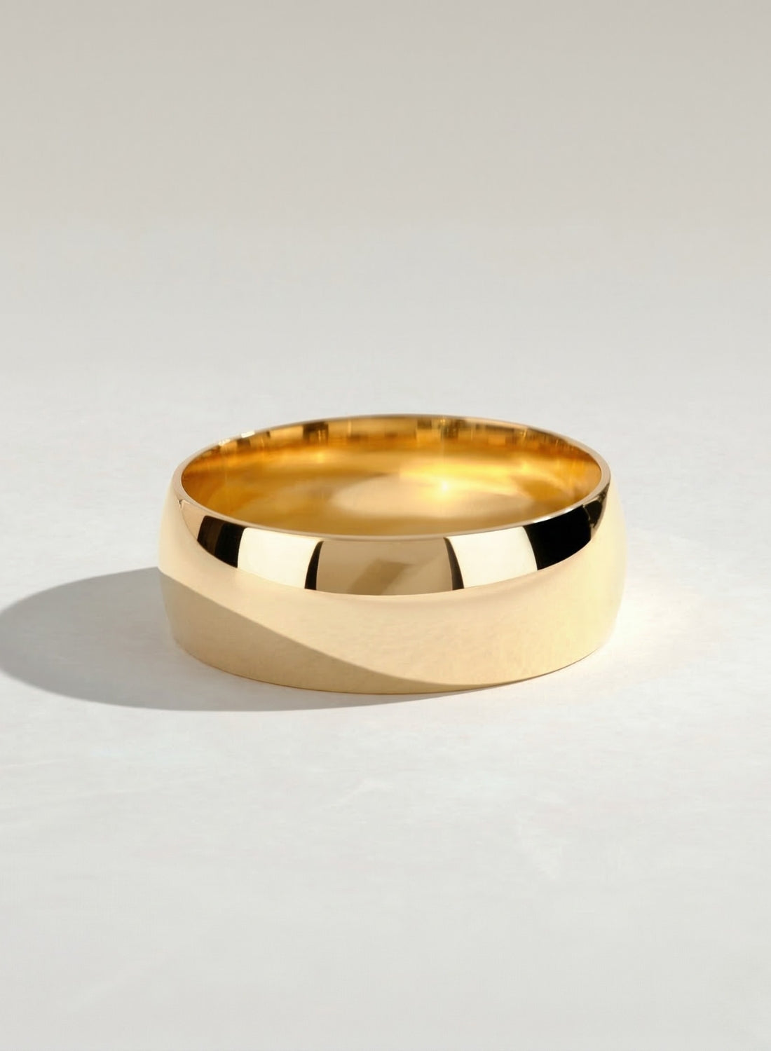 The Thomas Band - Classic Domed Men’s Wedding Band