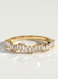 The Selene Band - Graduated Baguette Contour Band