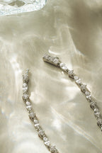 Pear Drop Tennis Necklace