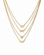 Angel Number Station Necklace
