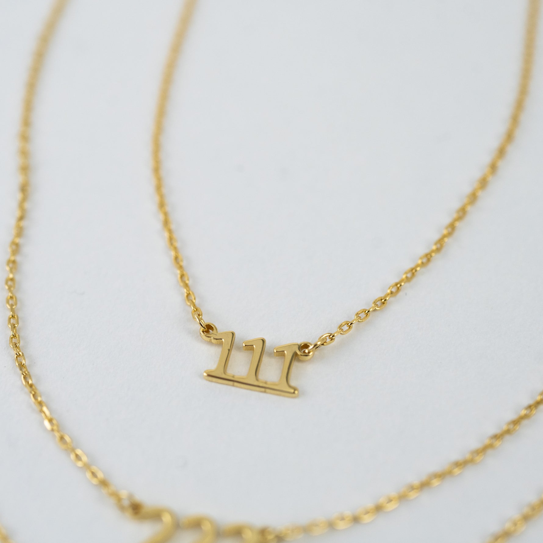 Angel Number Station Necklace