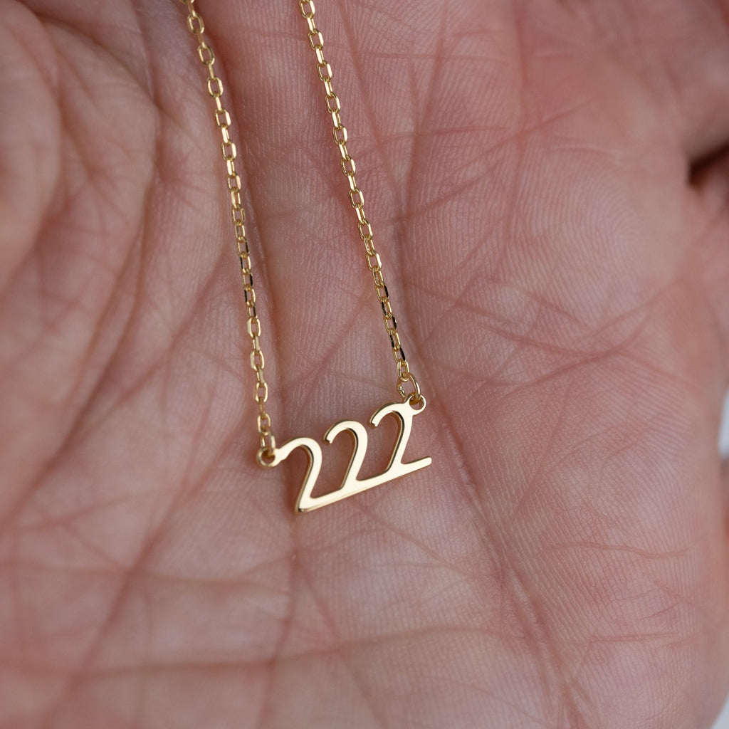 Angel Number Station Necklace