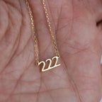 Angel Number Station Necklace