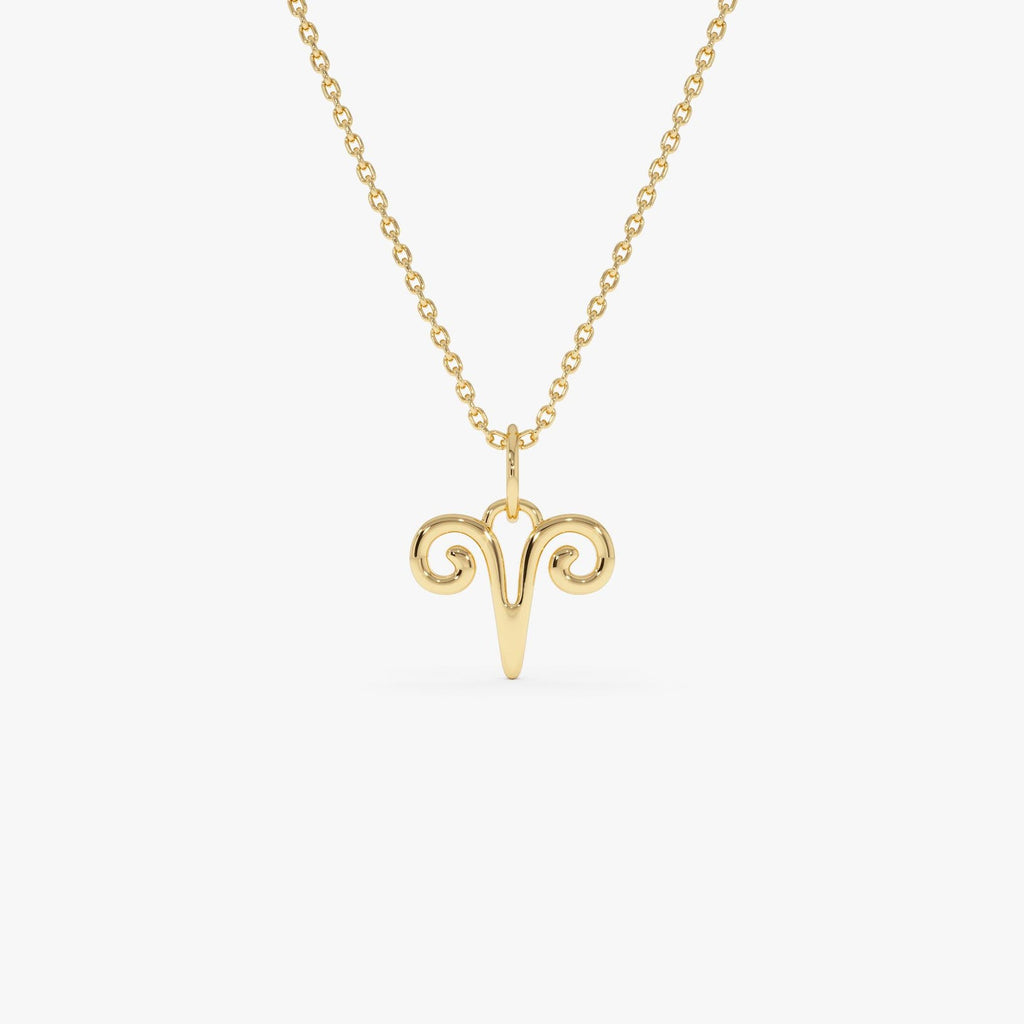 Aries Zodiac Necklace
