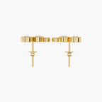 Trio Drop Earrings