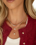 Bezel Setting Round Solitaire Pendant
