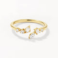 Bloom Diamond Bypass Ring
