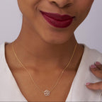 Blossom Heart Diamond Necklace