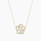 Blossom Heart Diamond Necklace