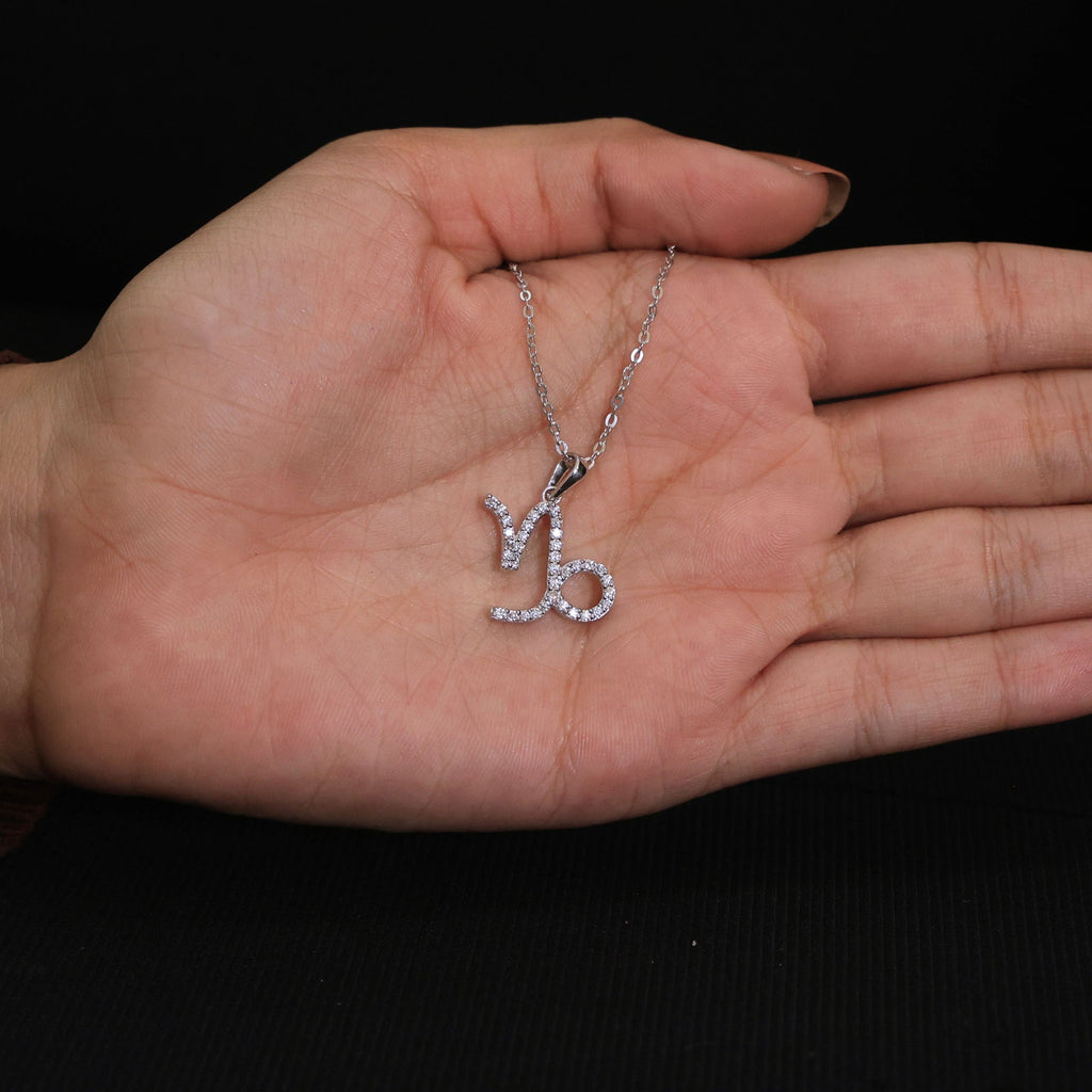 Capricorn Zodiac Charm Pendant Necklace