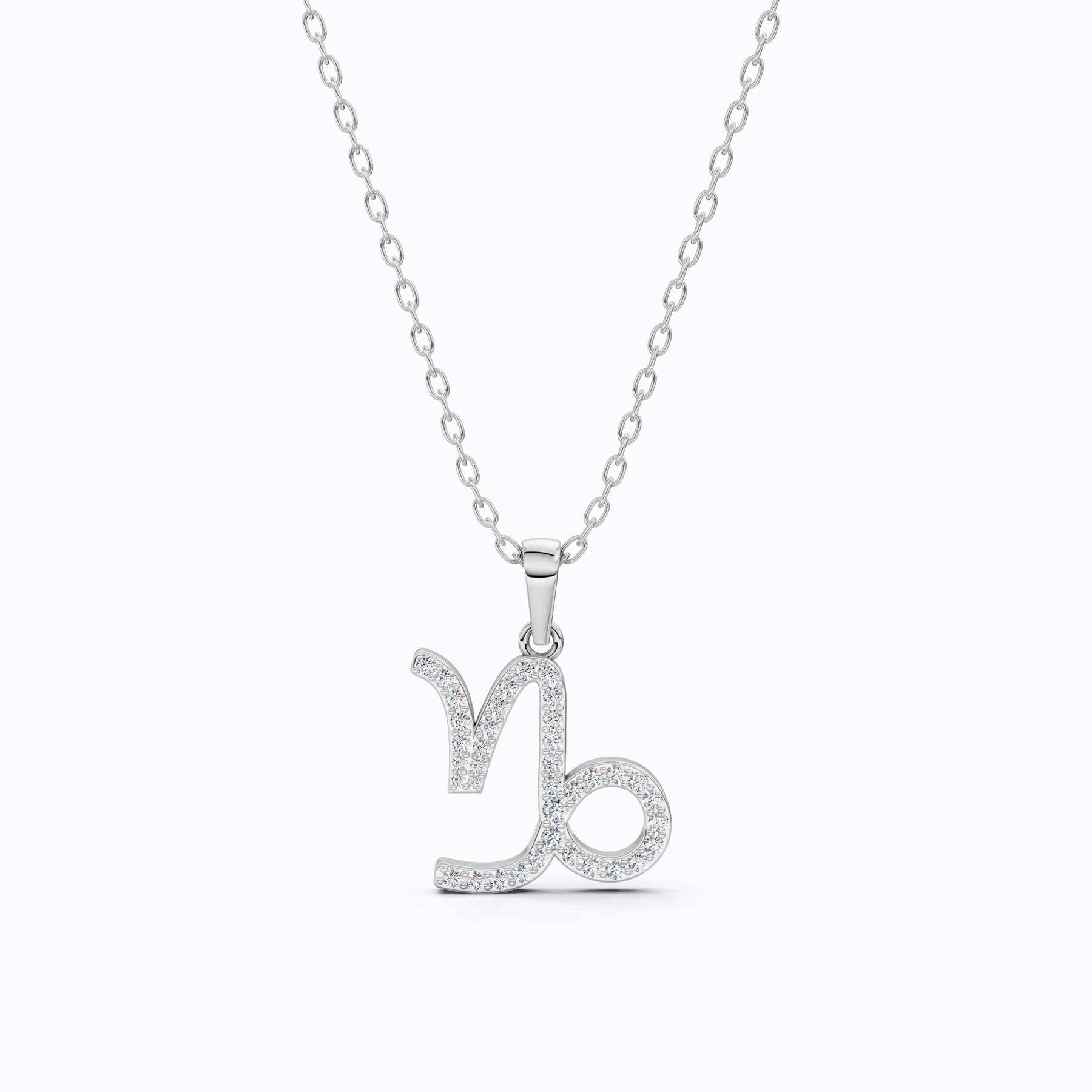 Capricorn Zodiac Charm Pendant Necklace
