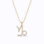 Capricorn Zodiac Charm Pendant Necklace