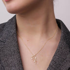 Chandelier Diamond Drop Necklace