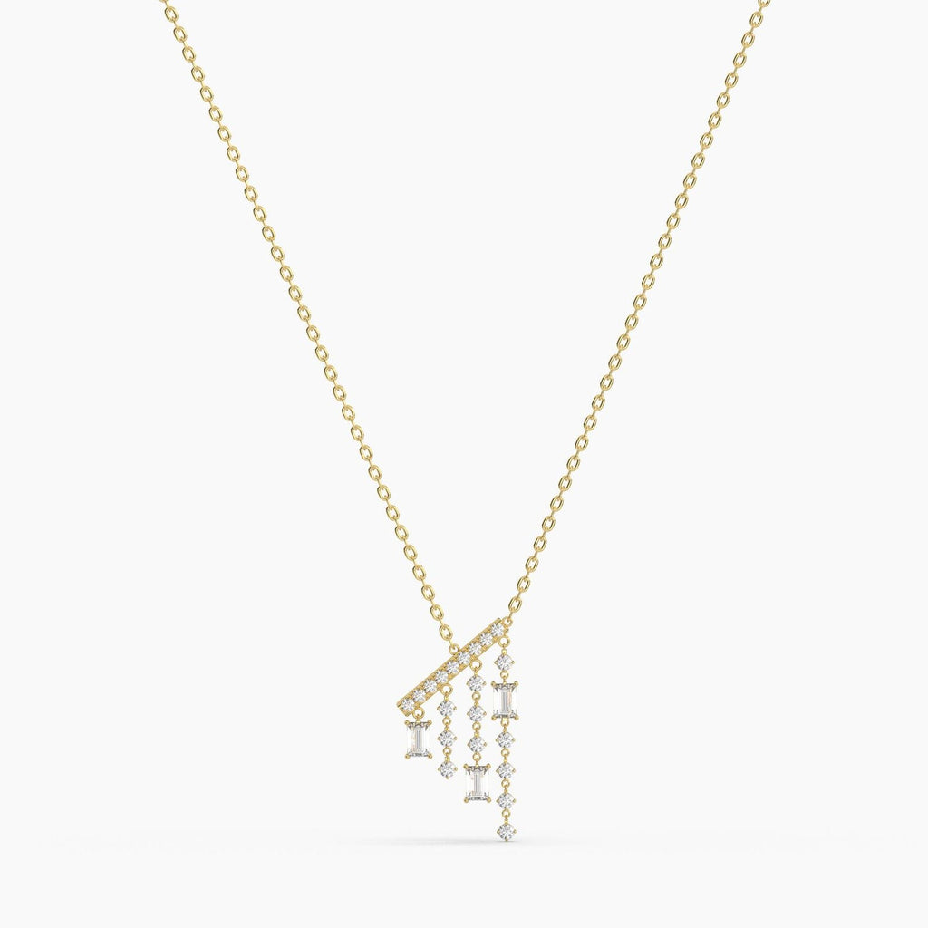 Chandelier Diamond Drop Necklace