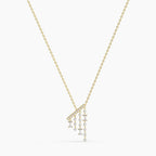 Chandelier Diamond Drop Necklace