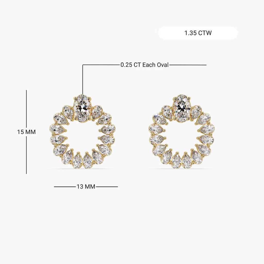Circle of Love Earrings