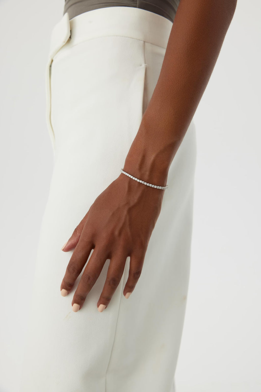 Classic Round Diamond Tennis Bracelet