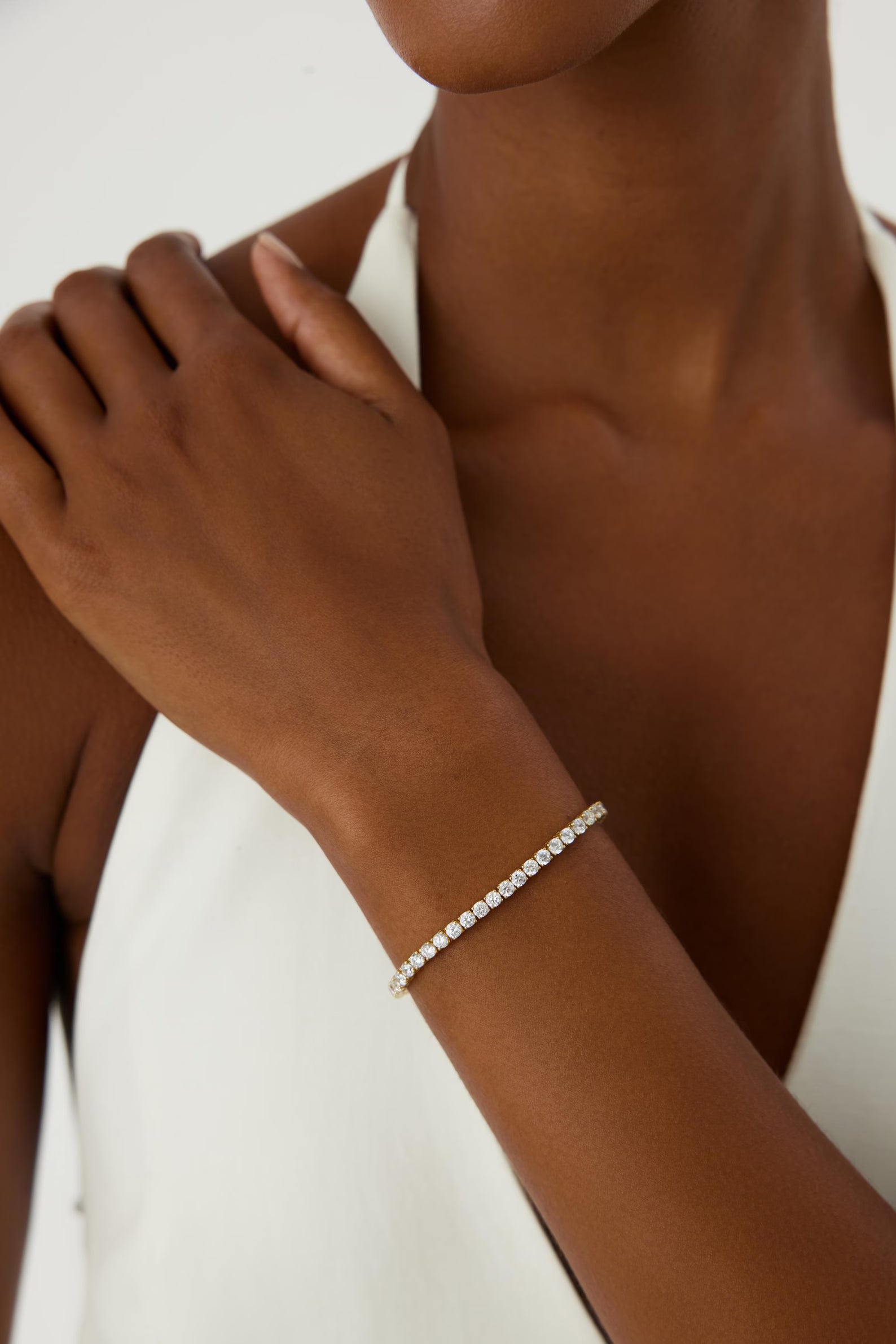 Classic Round Diamond Tennis Bracelet