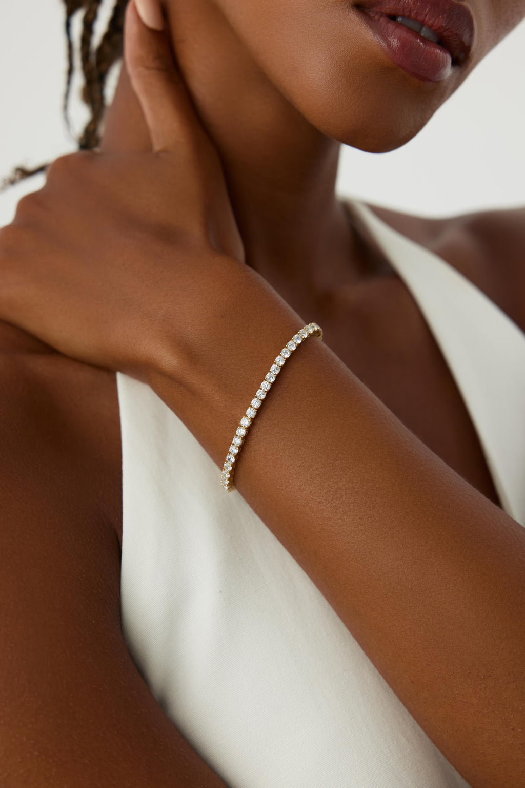 Classic Round Diamond Tennis Bracelet