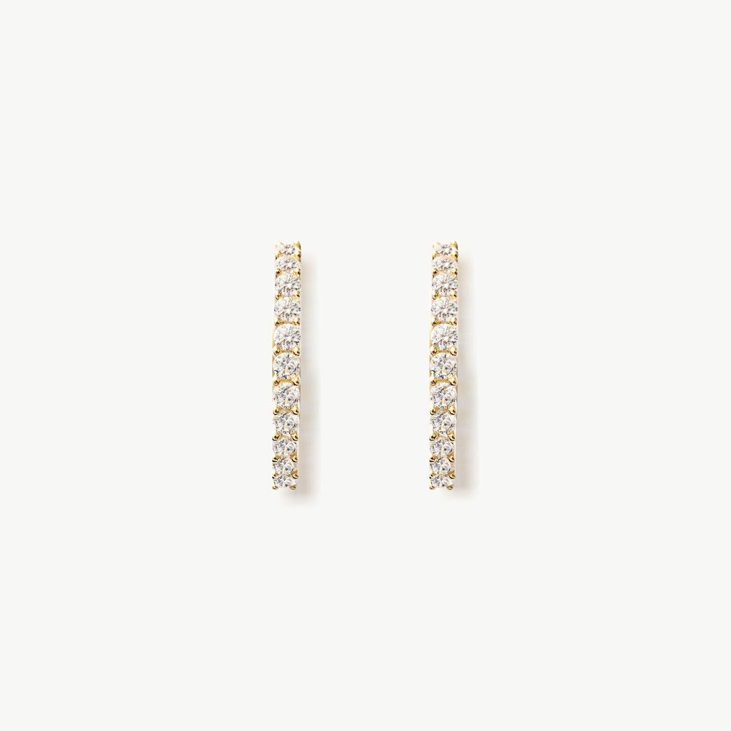 Classic Shared Prong Half Hoops