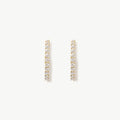 Classic Shared Prong Half Hoops