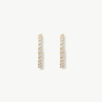 Classic Shared Prong Half Hoops