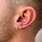 Classic Thick Hoop Earrings