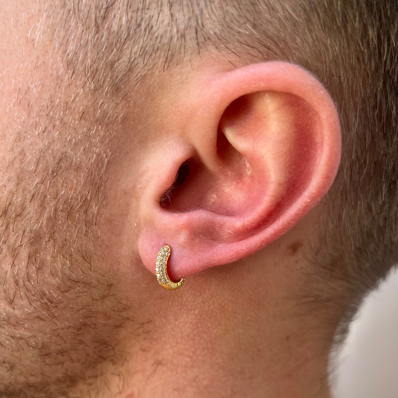 Classic Thick Hoop Earrings