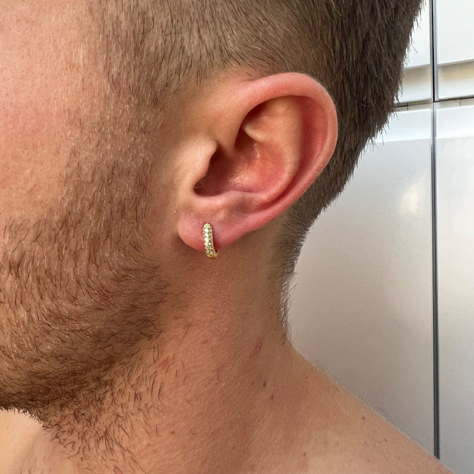 Classic Thick Hoop Earrings
