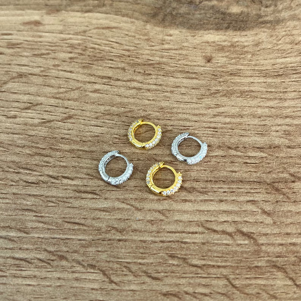 Classic Thick Hoop Earrings