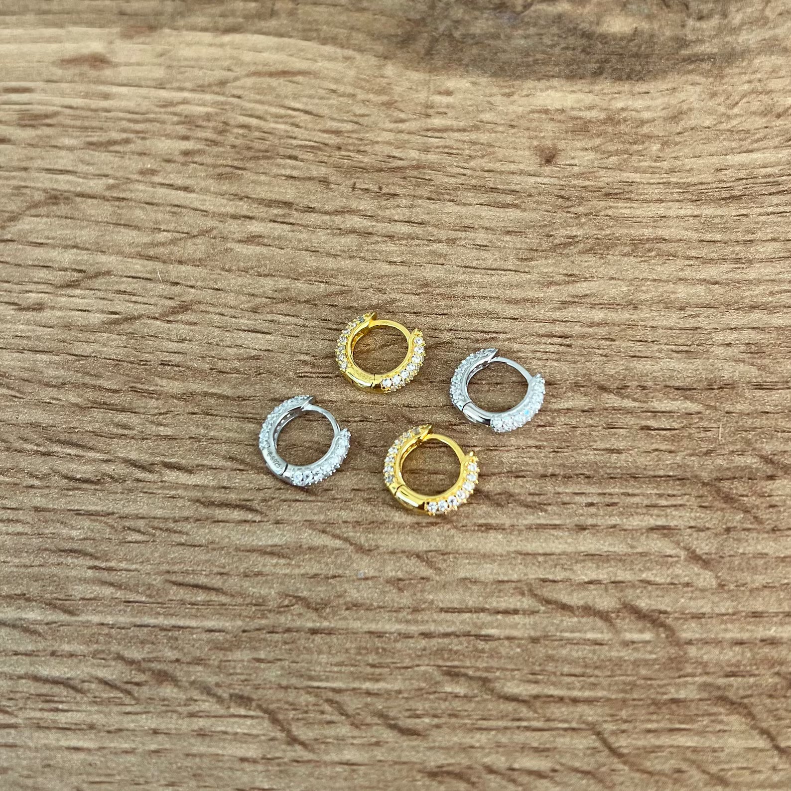Classic Thick Hoop Earrings