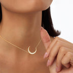 Crescent Moon Necklace