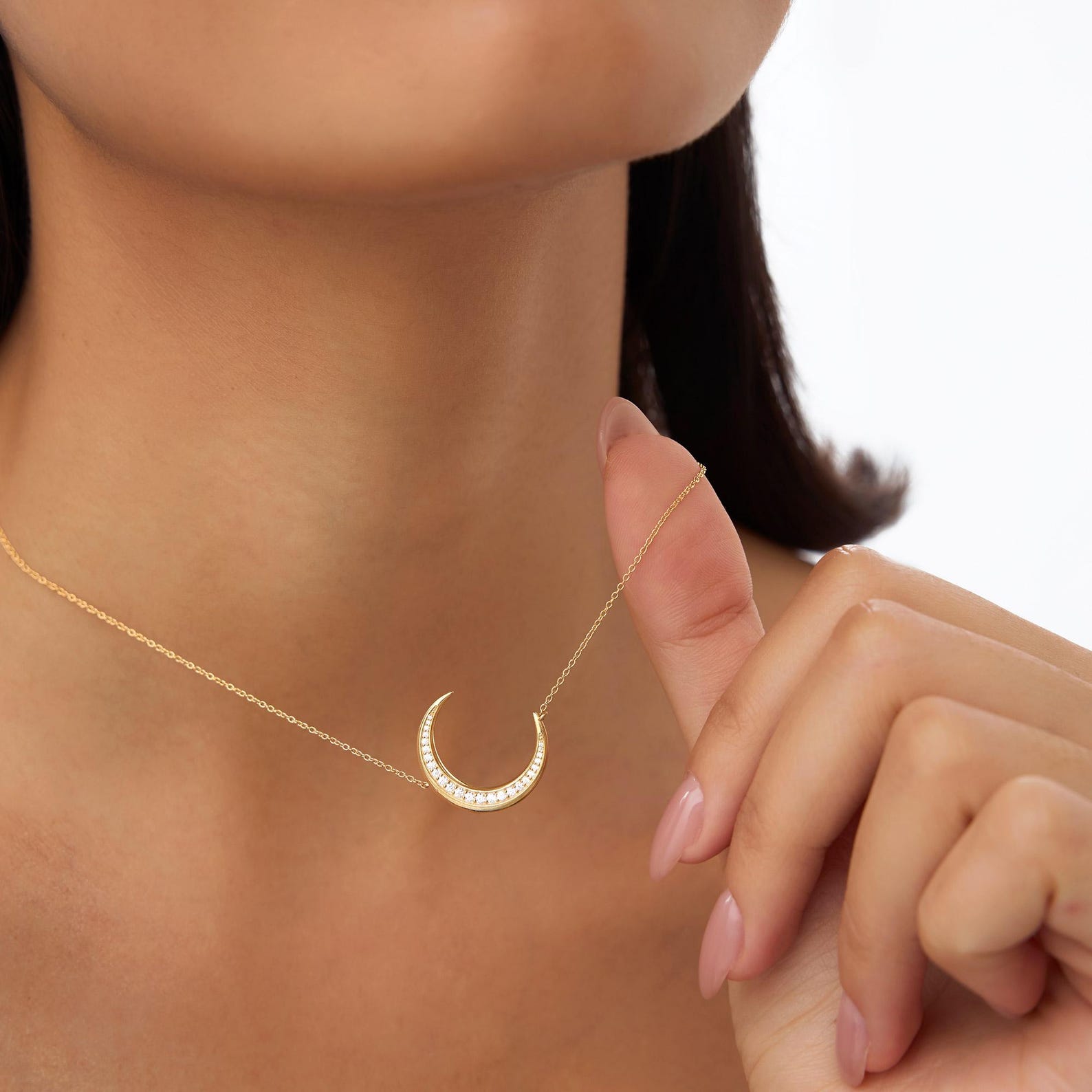 Crescent Moon Necklace