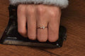 Dainty Cross Diamond Ring