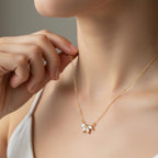 Dainty Marquise Drop Necklace
