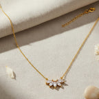 Dainty Marquise Drop Necklace