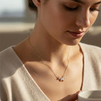 Dainty Marquise Drop Necklace