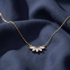 Dainty Marquise Drop Necklace