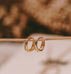 Dainty Star Huggie Hoop Earrings