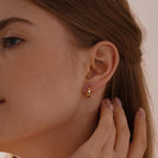 Dainty Star Huggie Hoop Earrings