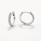 Demi Diamond Huggie Earrings