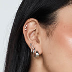 Demi Diamond Huggie Earrings