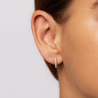 Demi Diamond Huggie Earrings