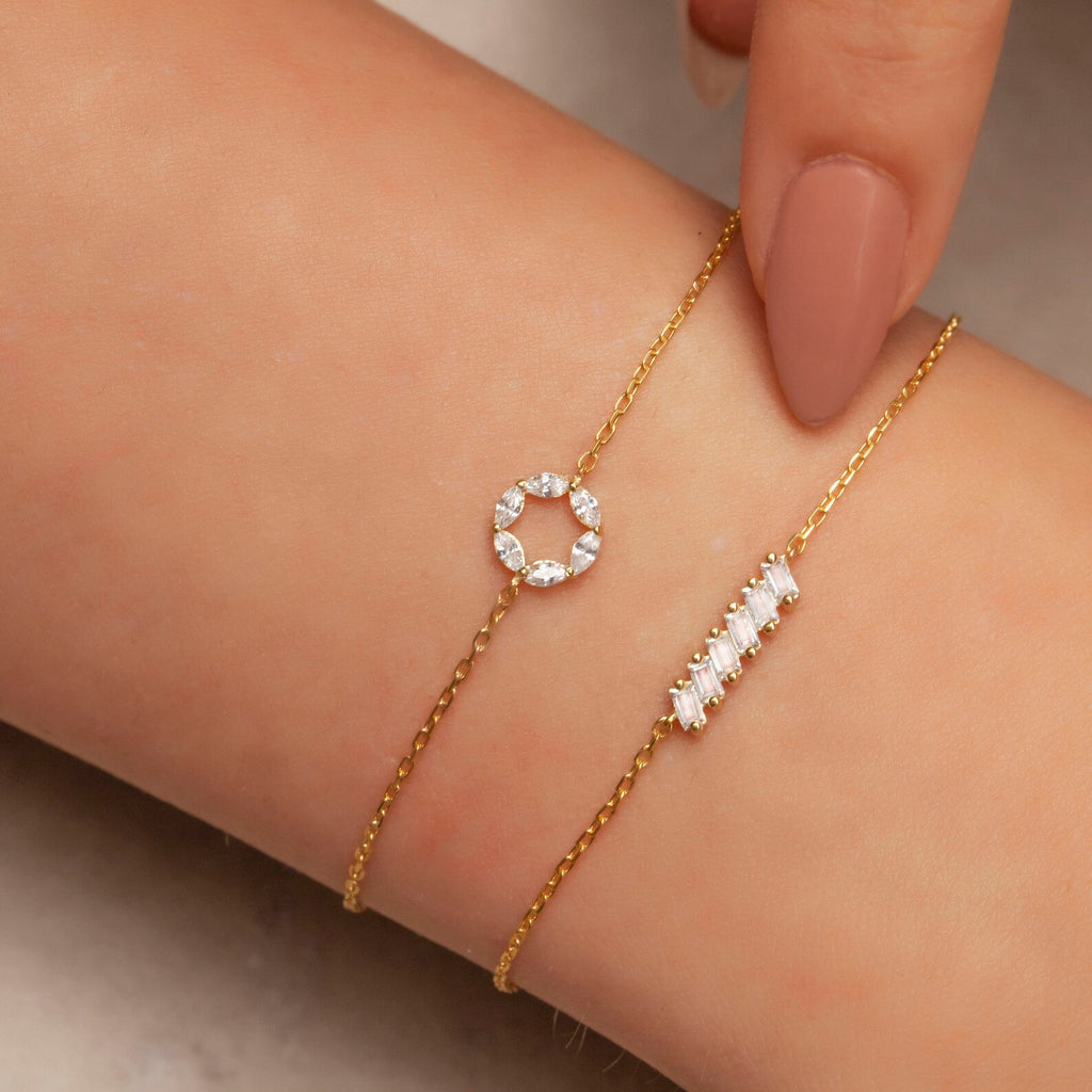 Diamond Circle Bracelet
