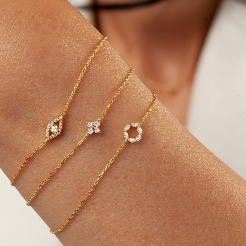 Diamond Circle Bracelet